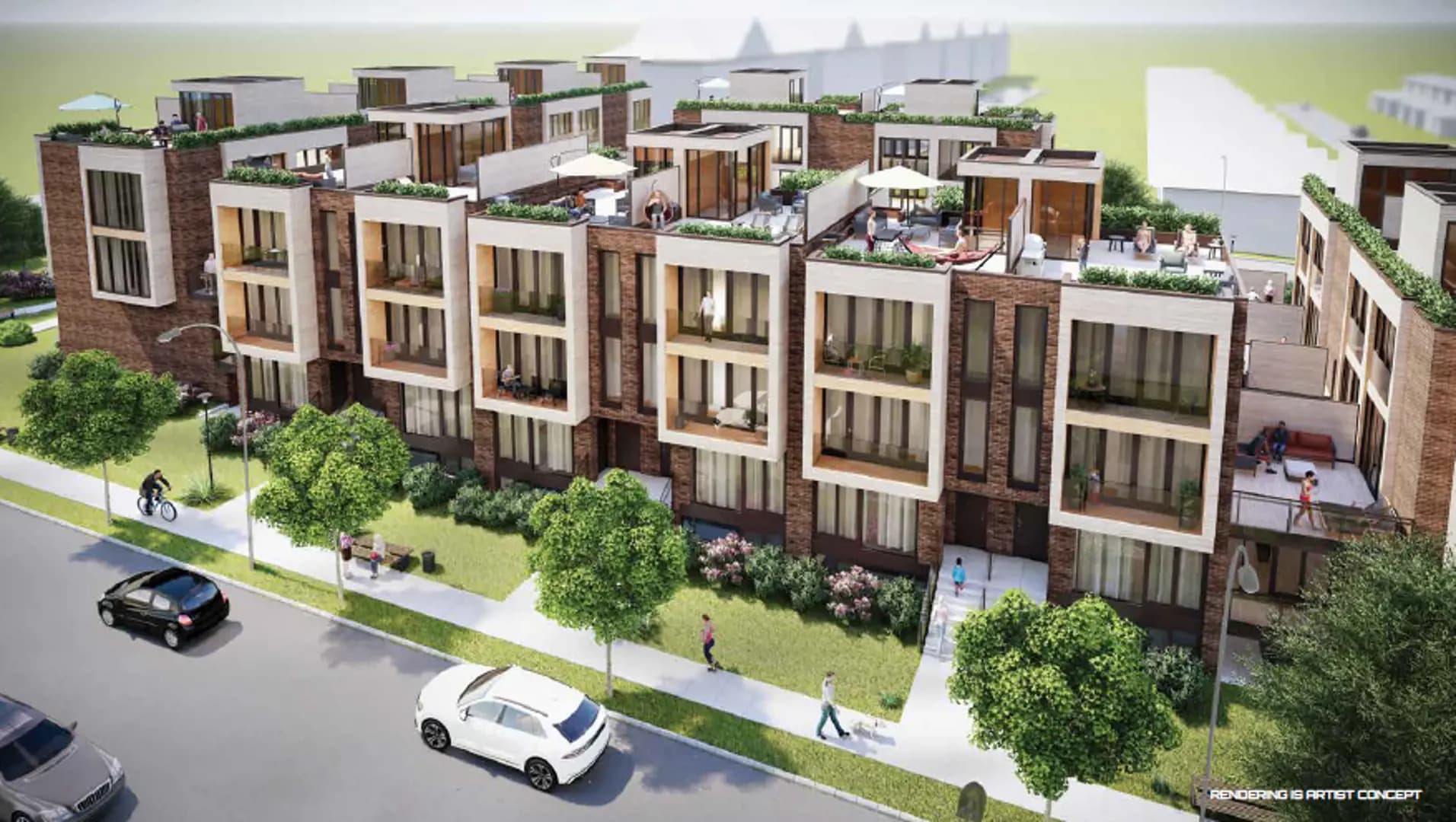 Ajax District Towns - Main View